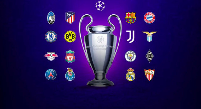 Champions League: sorteggi degli Ottavi di Finale