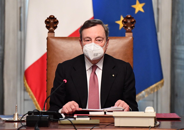 Mario Draghi si insedia a Palazzo Chigi
